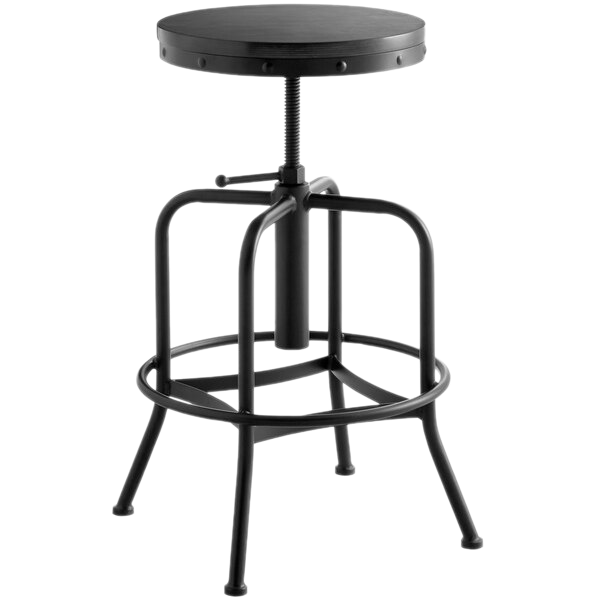 Adjust-Screw Bar Stool