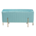 Helaine Glam Bench | Ottoman
