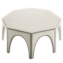 Victory  Performance Velvet Ottoman