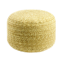 Entwined Pouf | EDPF-002 (Yellow)