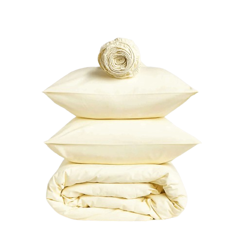 [Classic Percale - Core Bedding Set - Cream] Classic Percale | Core Bedding Set